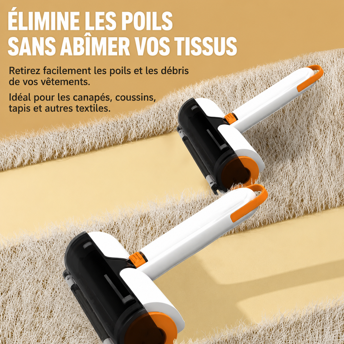Furélyo™ – Pet Hair Removal Brush with Reservoir